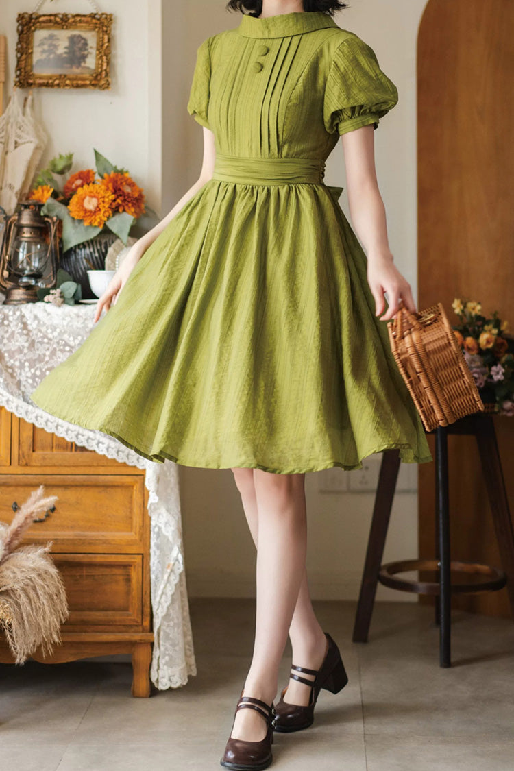 Subtly Elegant Dress with a Refined Vintage Look