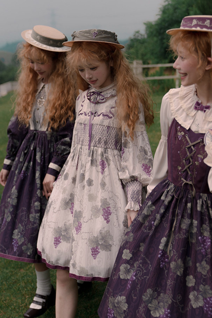 Retro Flower Lolita Dress