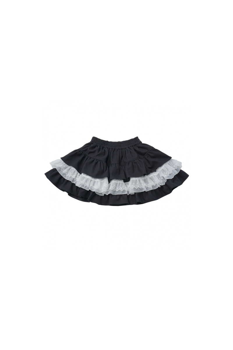 Big Fur Collar Jacket + Top + Skirt + Pants + Plaid Hooded Jacket