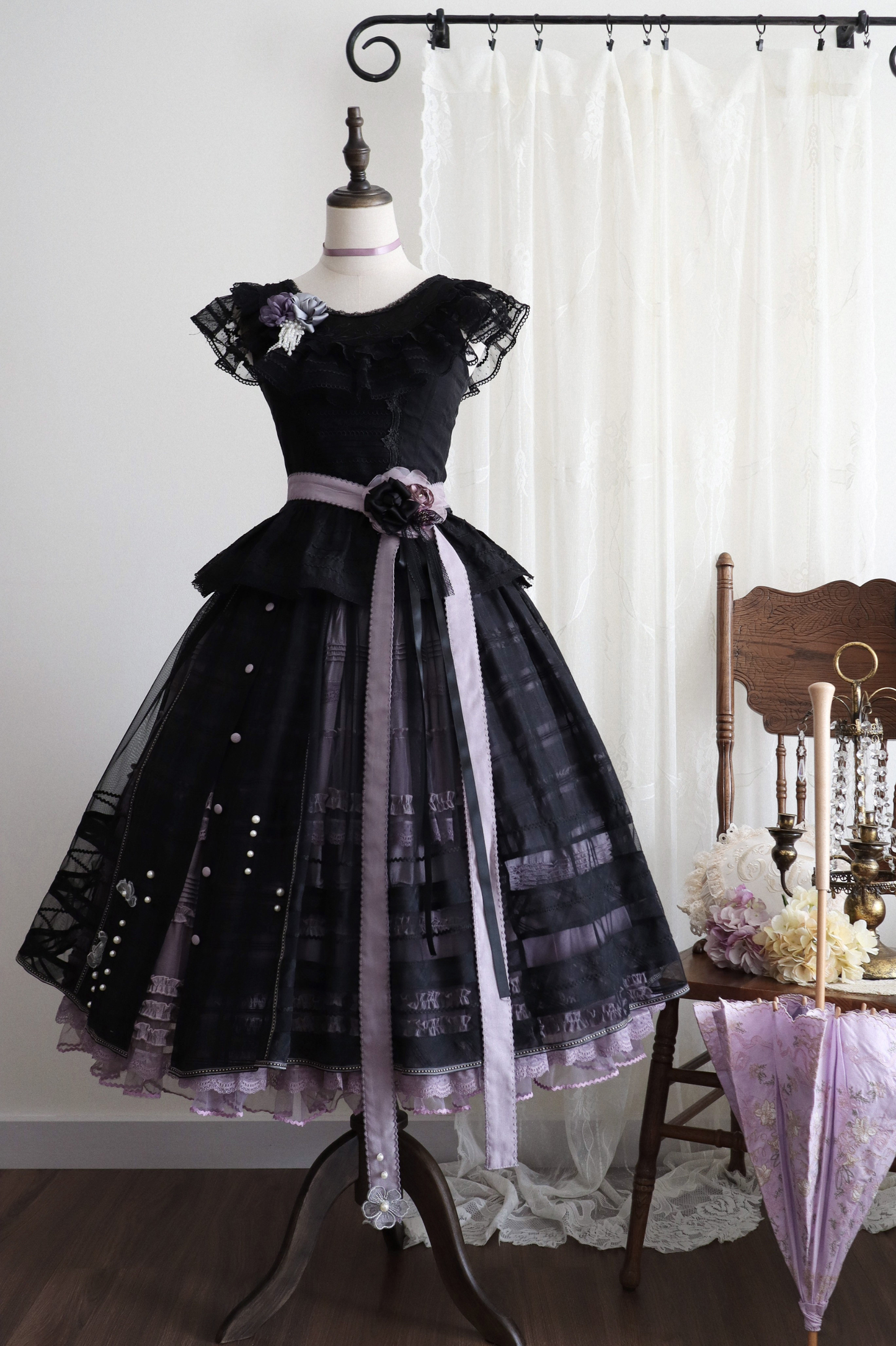 Retro Chiffon Sweet Lolita