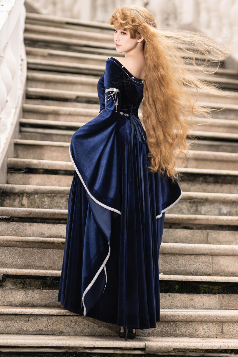 Moonlight Radiant Elf Dress + Innerwear Skirt