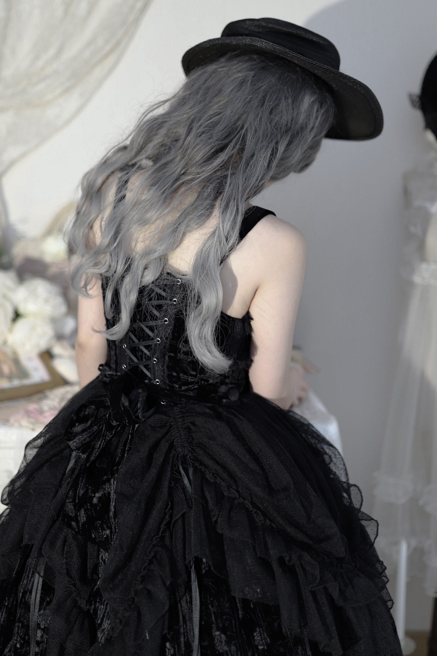 Gothic Doll Lolita Dress + Short Jacket