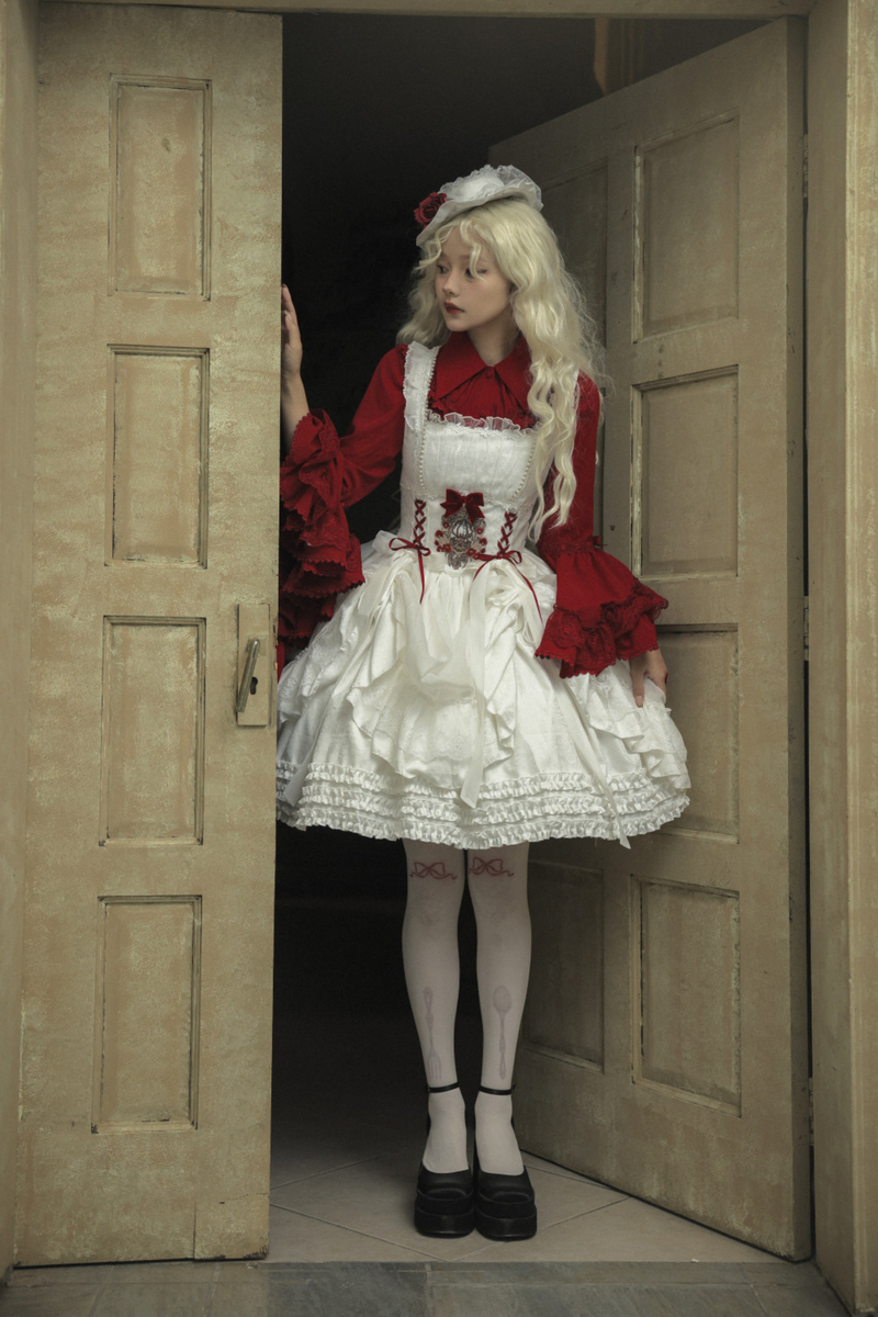 Moon River Gothic Skirt + Cape + Top + Bow