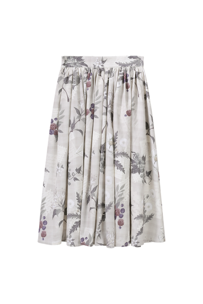Retro Long Coat + Skirt + Shirt + Vest