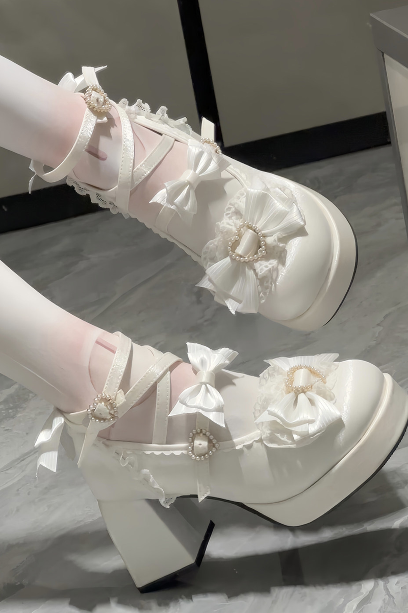 Ribbon Lolita Heels