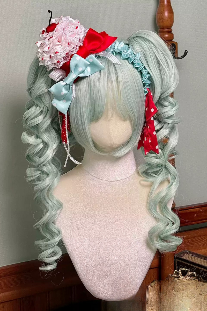 [pre-order Deadline: September 27] Twin Tiered Lolita Series Hair Accessories + Ribbon