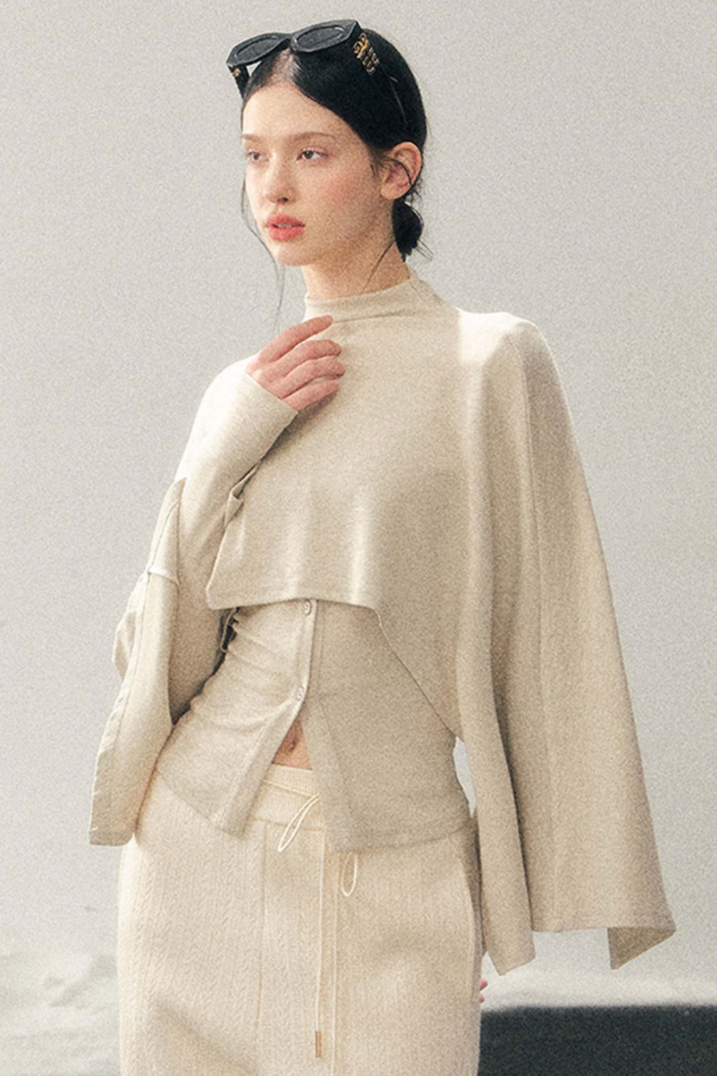 Mode Tight Shawl + Top