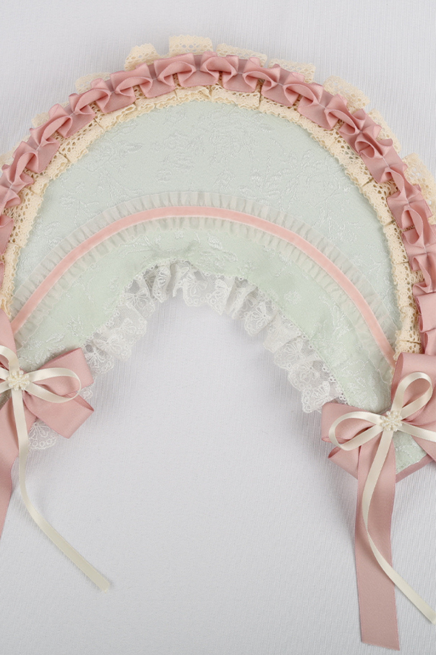 Country Bouquet Lolita Hood + Flat Hat + Clip Hat + Hair Band