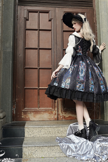 Classical Dark Gothic Lolita Dress