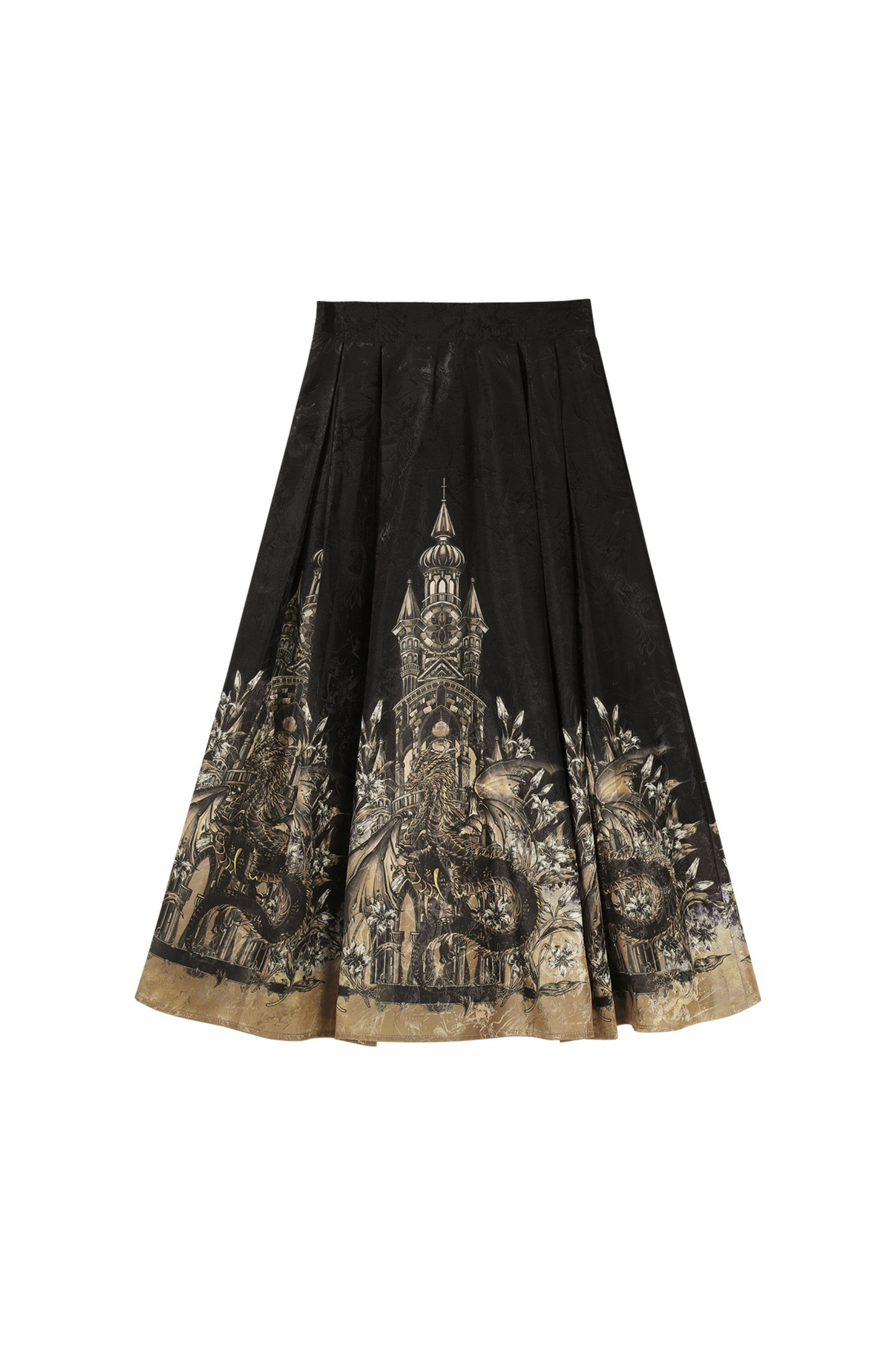 Dragon Aria Lolita Cape Coat + Top + Skirt