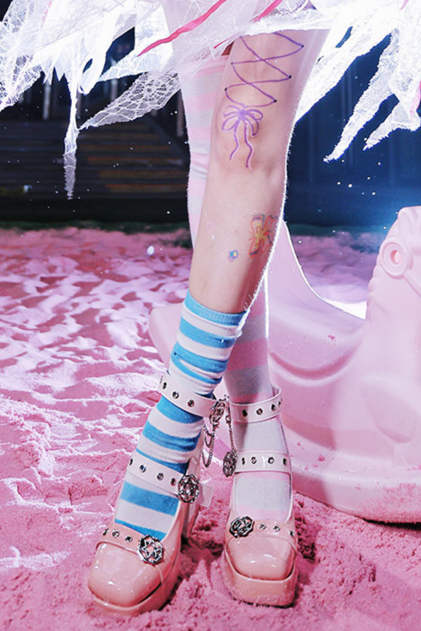 Hexagram Star Hottie High Heels