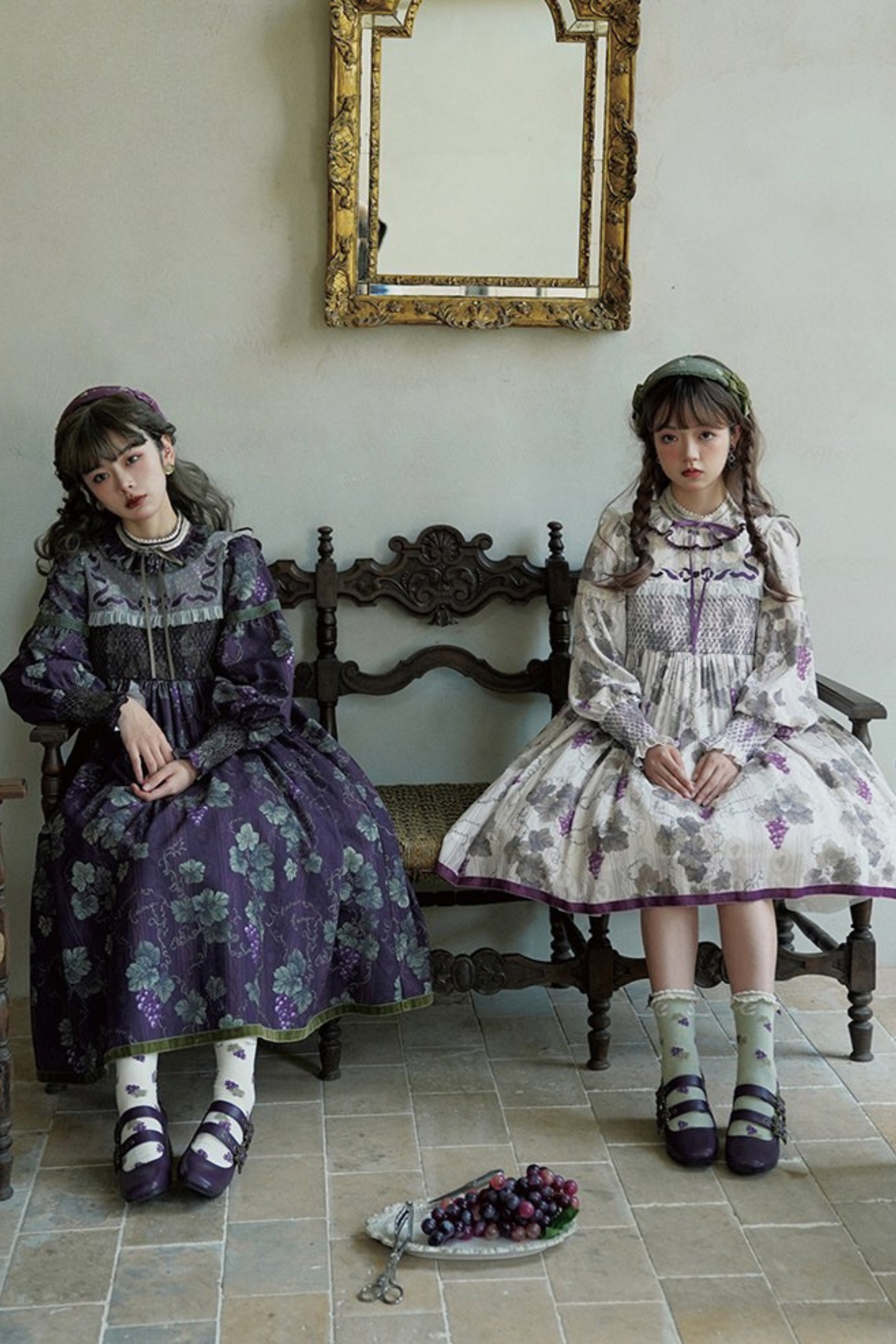 Retro Flower Lolita Dress