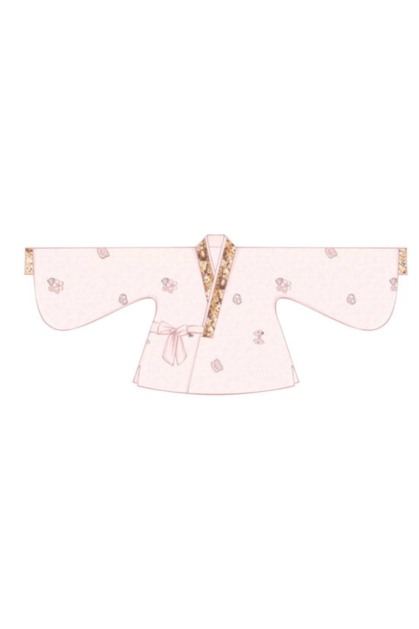 Little Bear Dessert House Dress + Skirt + Apron + Brooch + Overskirt