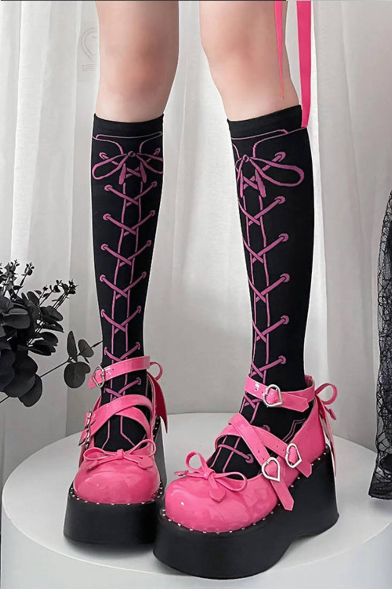 Super Ribbon Cross Shoes