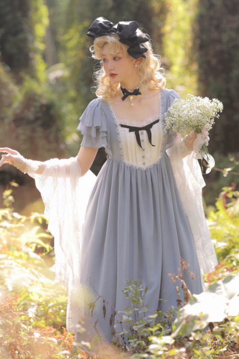 Retro Memory Flare Lolita Dress