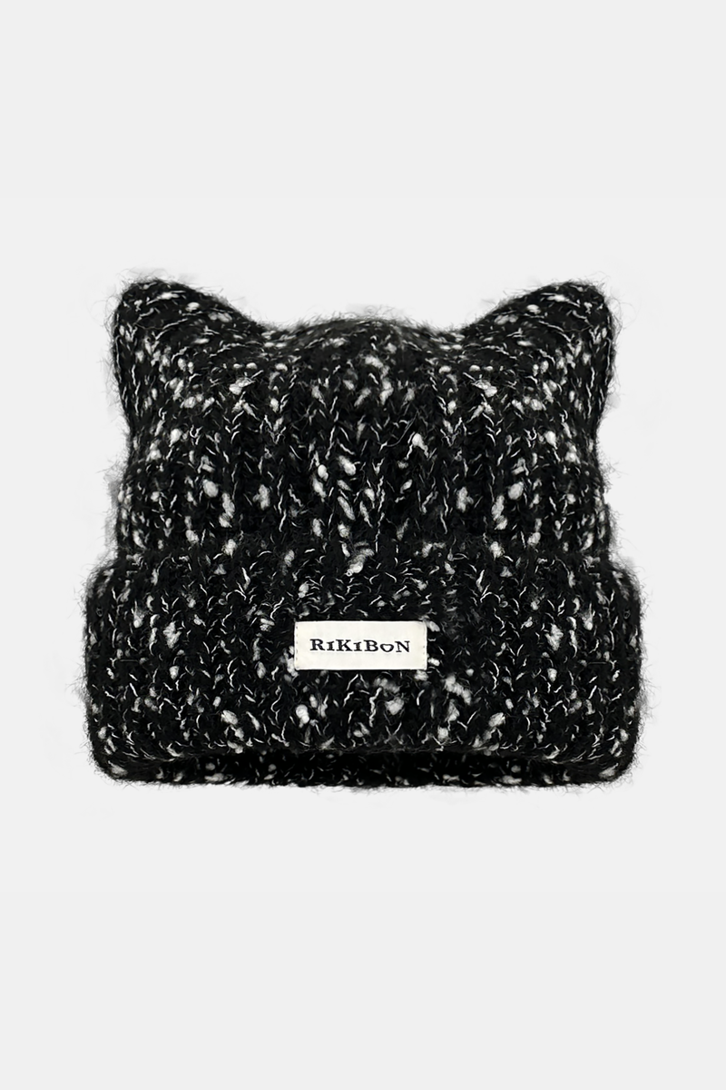 Y2k Cat Ear Knit Hat