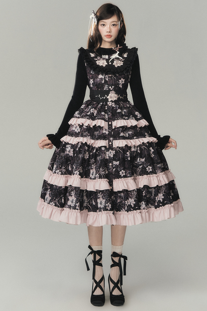 Lolita Vest Dress + Top + Belt