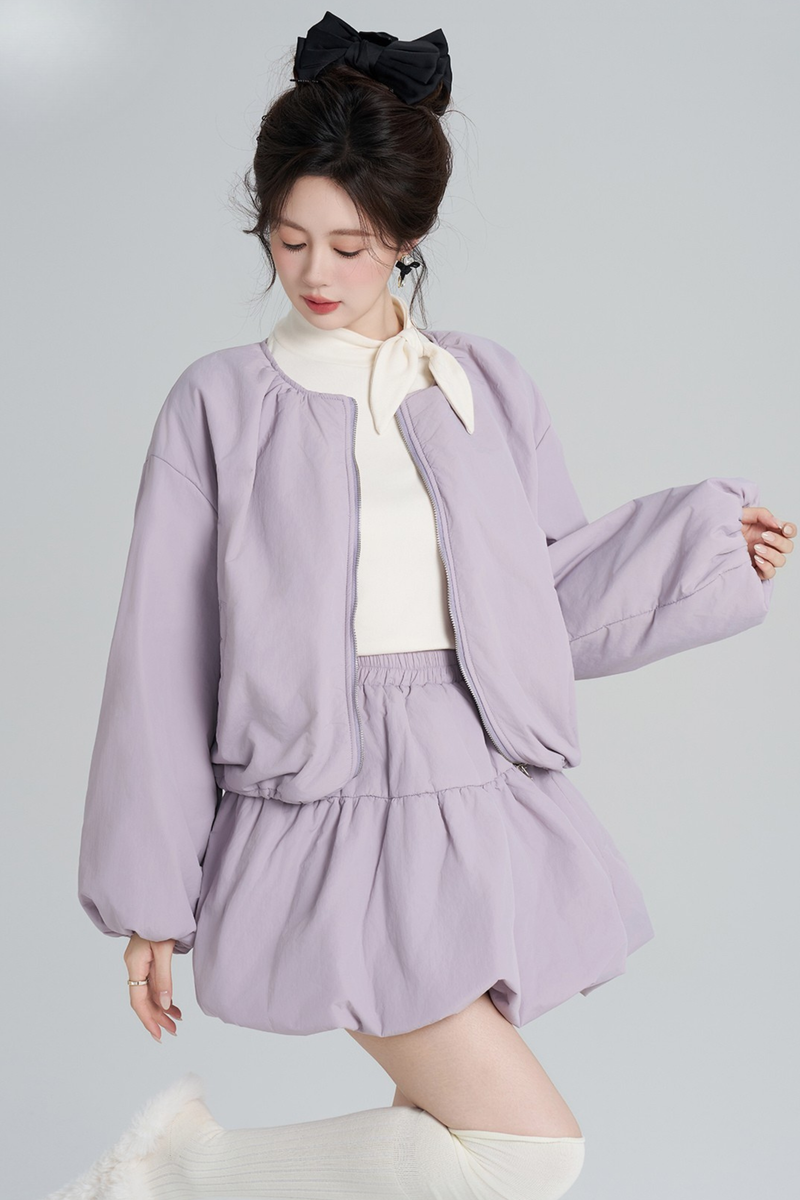 Macaron Zip Outer + Skirt