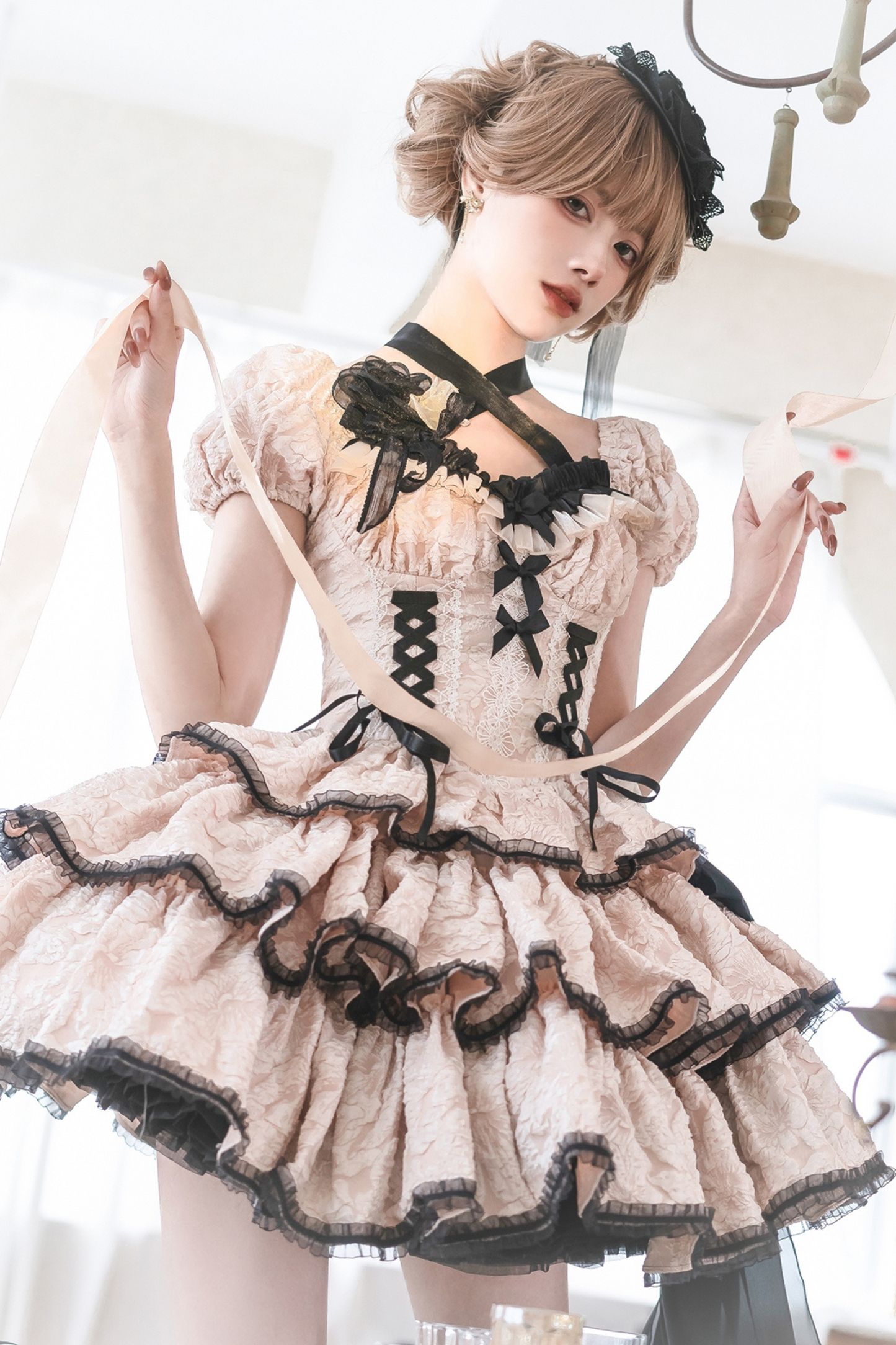 [pre-order] Generation Lace-up Dress