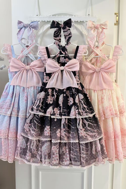 Sweet Jellyfish Sleeveless Lolita Dress