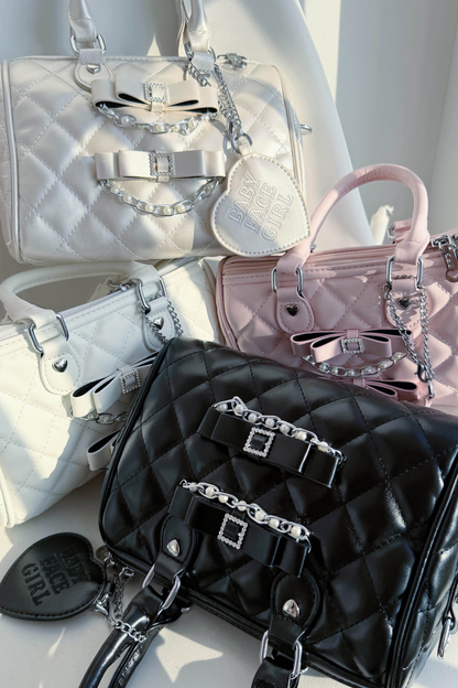 Quilted Ribbon Mini Bag