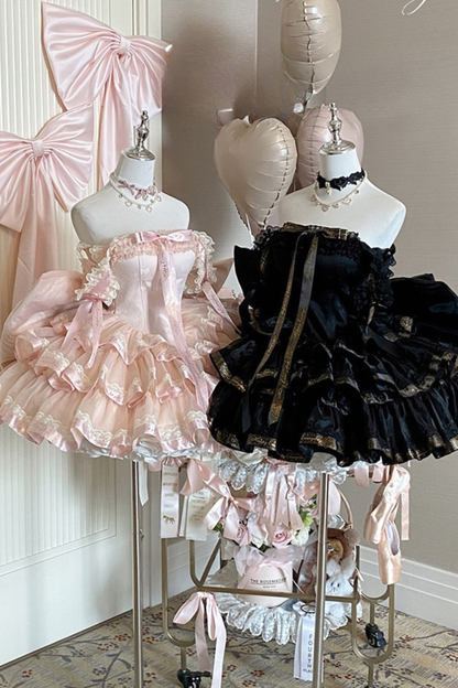 Sweet Princess Lolita Dress + Big Ribbon
