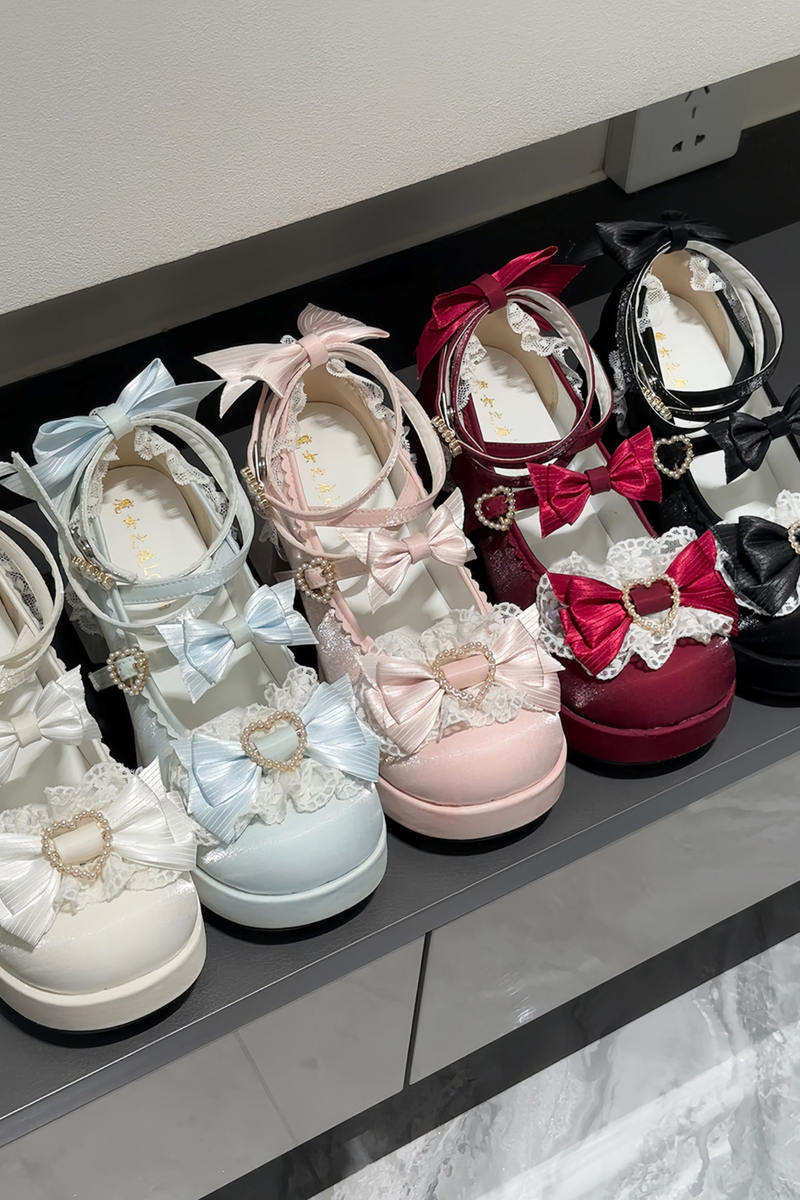 Ribbon Lolita Heels