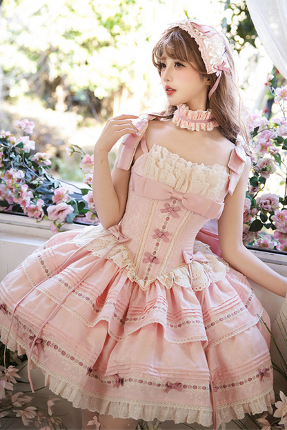 Rose Theatre Ballet Tiered Lolita Dress