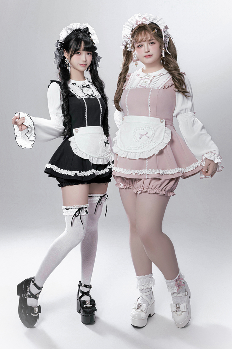 Sweet Maid Top + Shorts + Apron