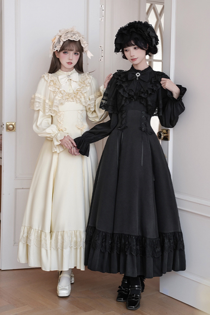 Dress + Shawl + Ribbon + Headdress