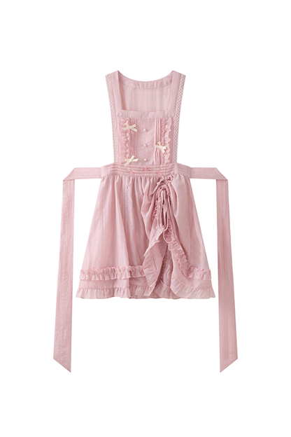 Sweet Chinese-style Overskirt + Top + Skirt + Accessories