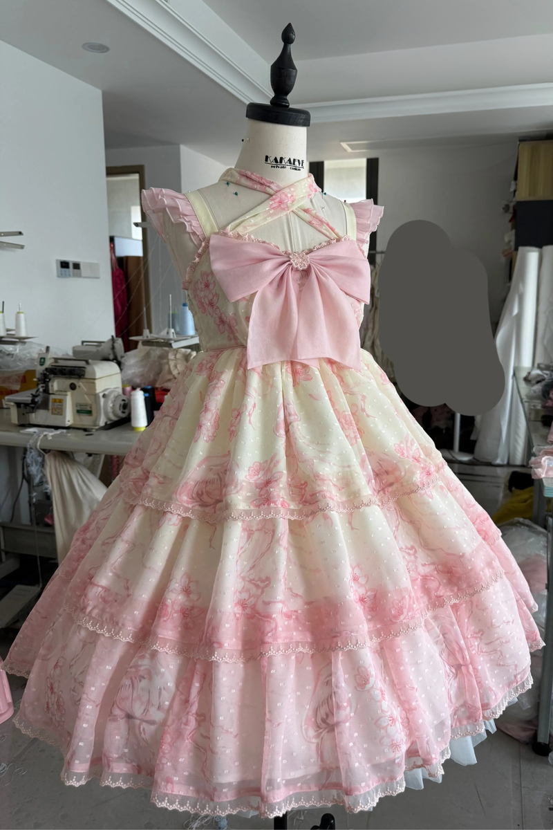 Sweet Jellyfish Sleeveless Lolita Dress