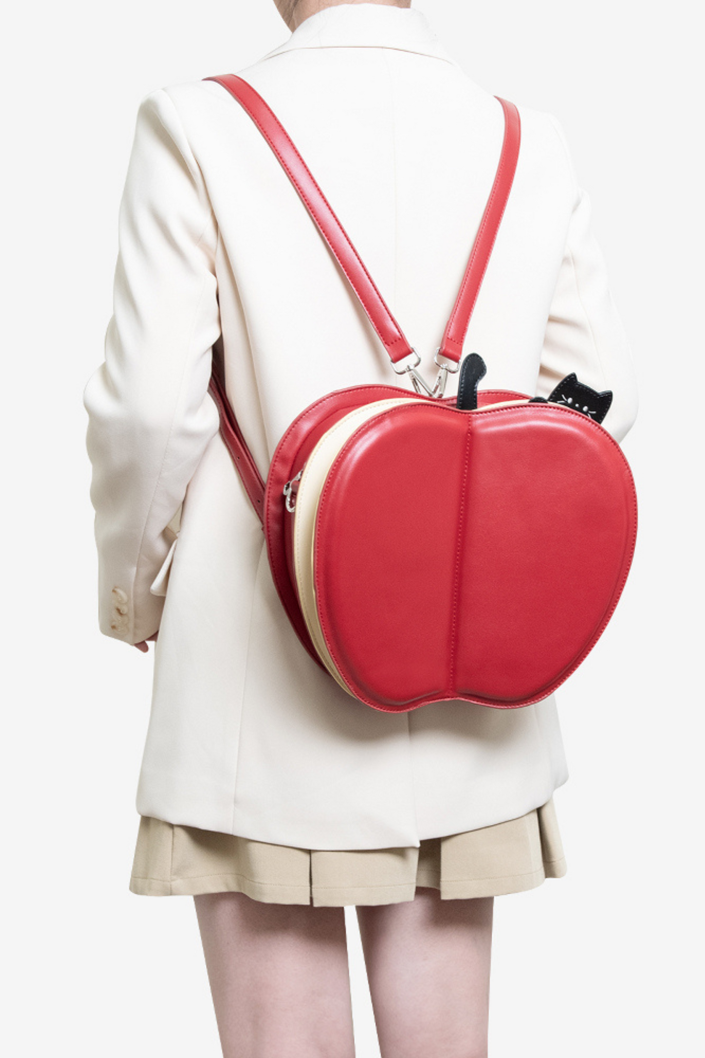 Flip Apple Shoulder Bag