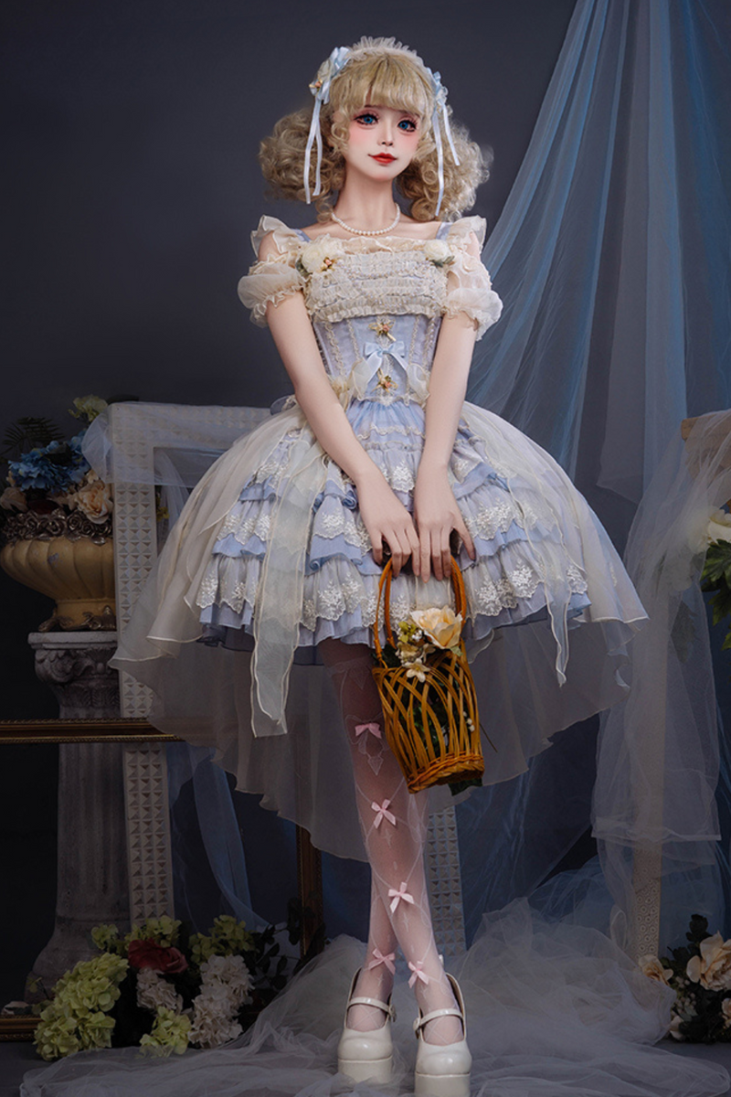 [pre-order] Ballet Style Lolita Jumper Skirt