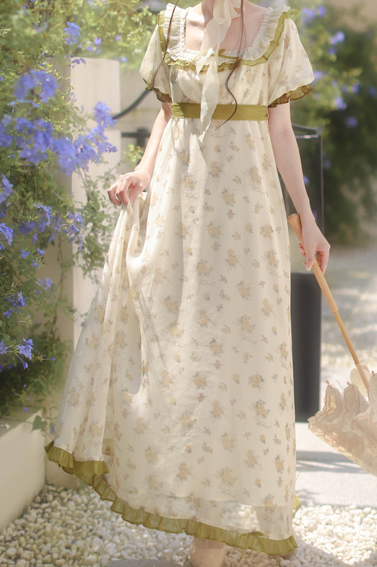 [pre-order] Flower Retro Doll Dress
