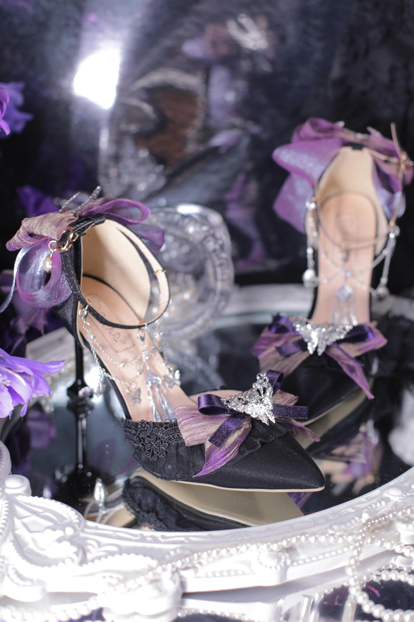 Dark Wedding High Heel