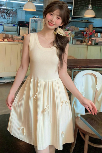 Princess Ribbon Sleeveless Dress