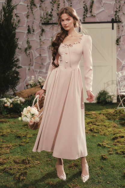 Lace Maid Rose Diary Dress + Garden Cardigan