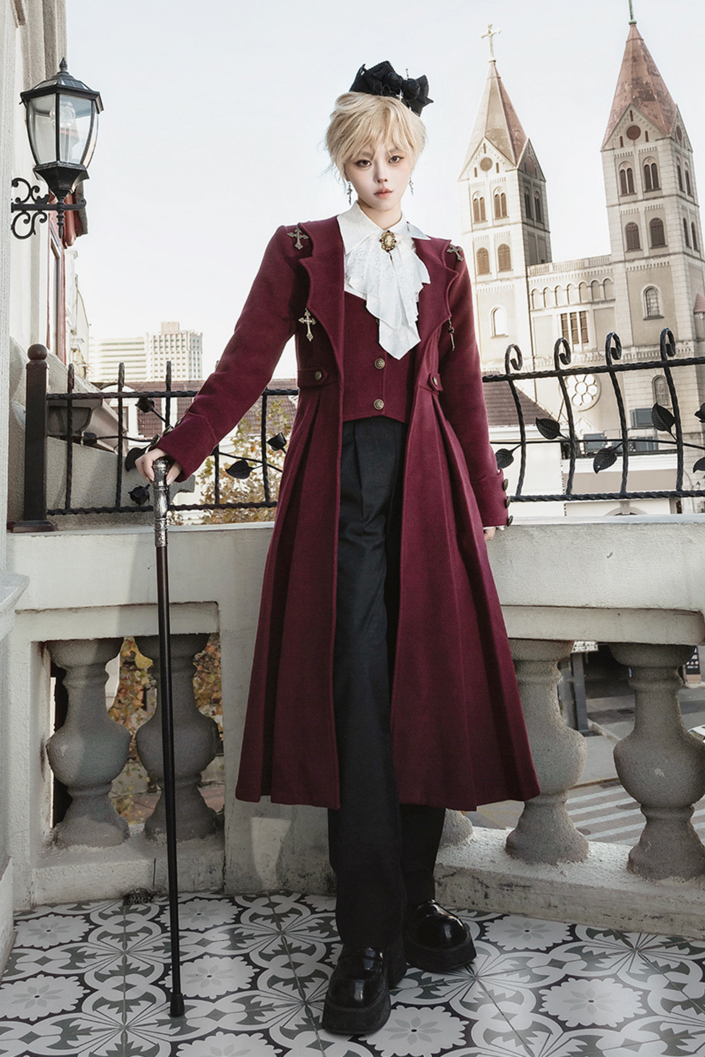 [pre-order] Classical Prince Dark Gothic Lolita Set