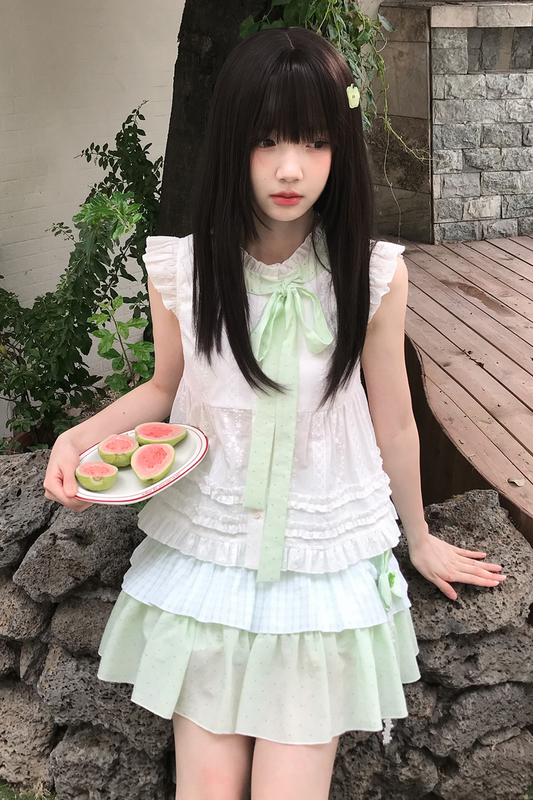 Four Leaf Clover Top + Skirt
