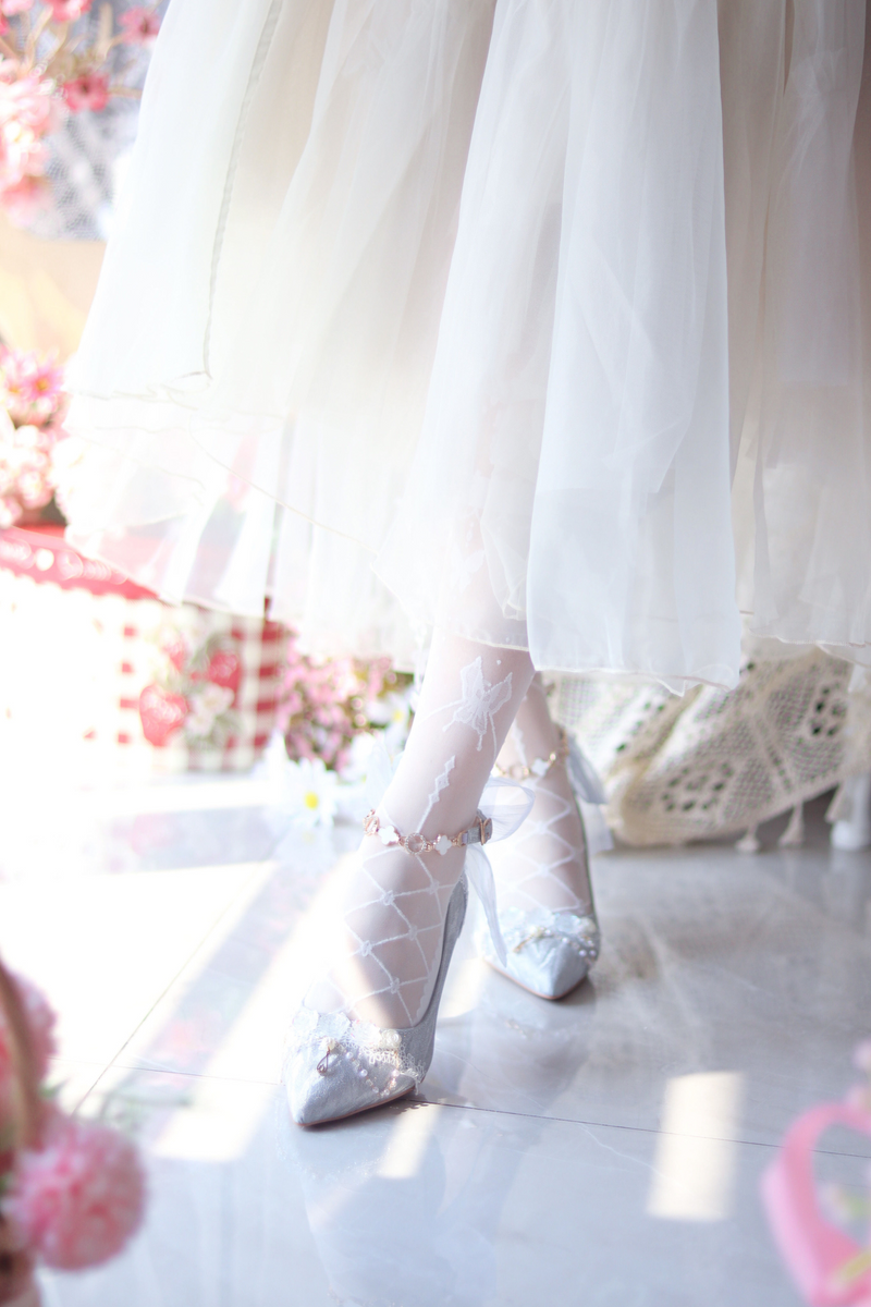 Streamer Ode Glitter High Heels