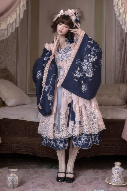 Sweet Chinese-style Cape Jacket