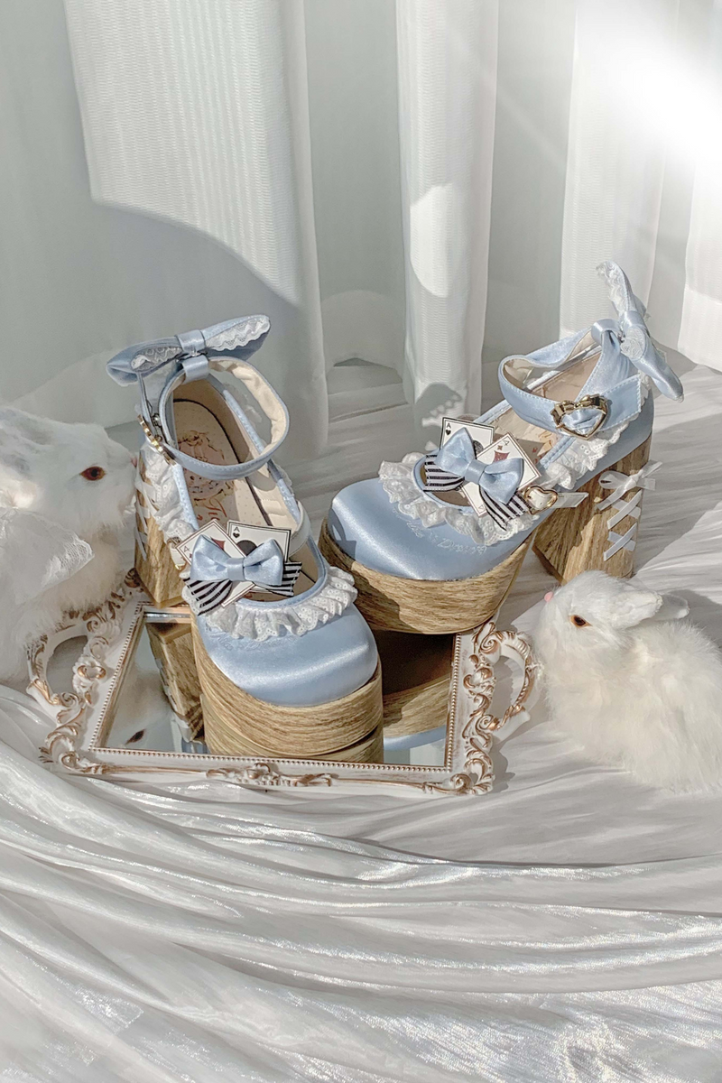 Alice's Adventure Retro Doll Lolita Heels