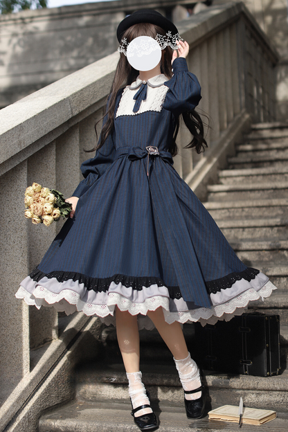 [pre-order] Retro Plaid Girly Dress