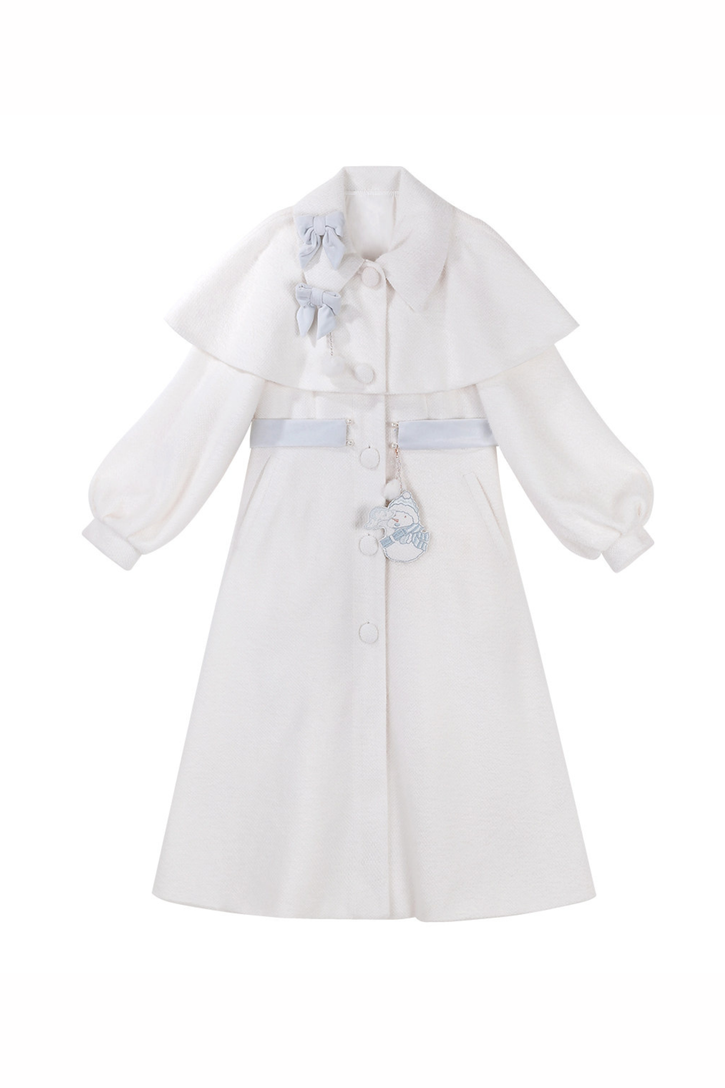 Clear Sky Lolita Coat + Tops + Skirt