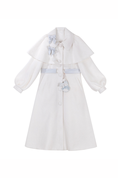Clear Sky Lolita Coat + Tops + Skirt
