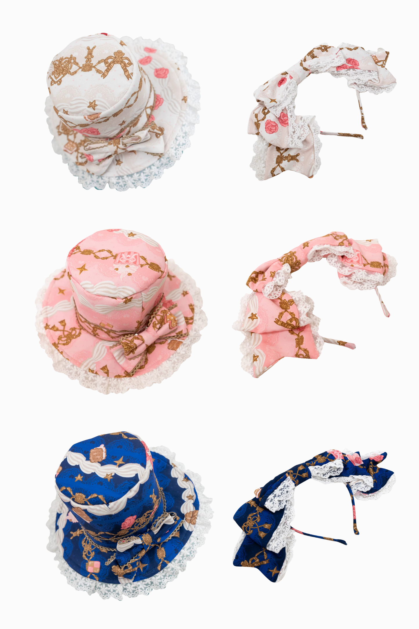 [pre-order Deadline: April 26] Retro Romance Sweet Lolita Ribbon Cake Print Series Accessories