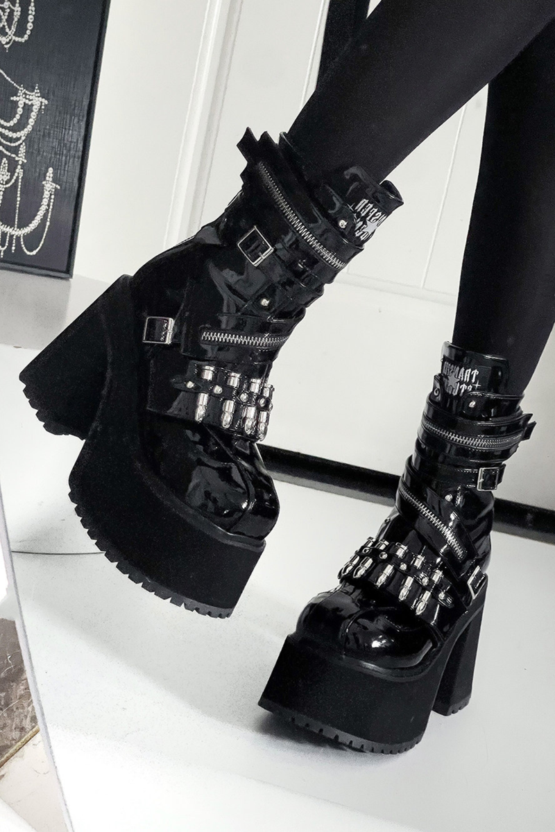 Punk Subculture Gothic Boots
