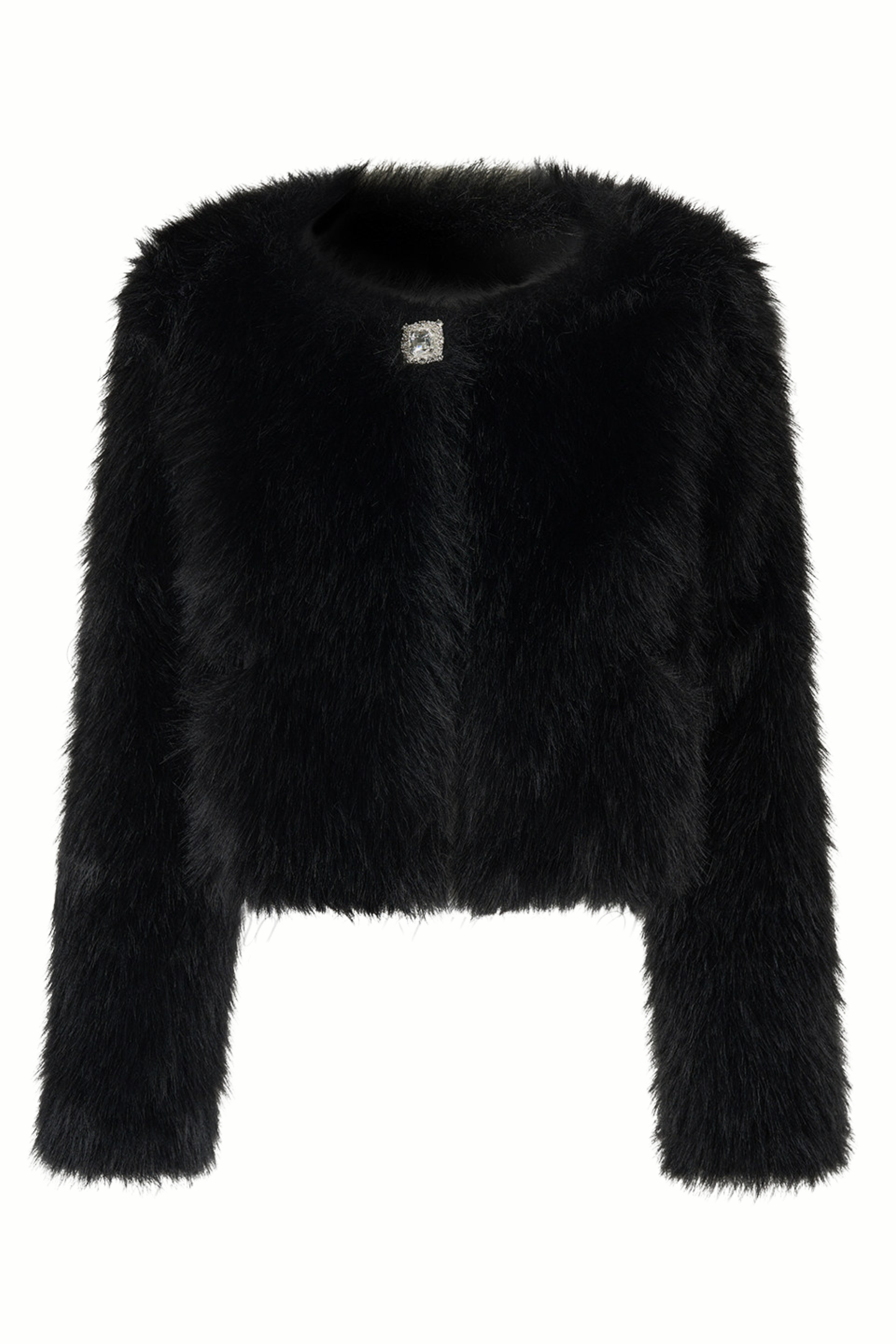 French Style Tight Dress + Fur Coat