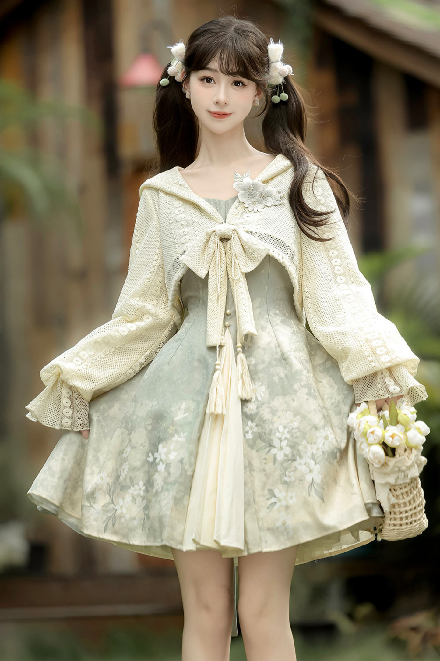 Forever Island Fragrance Cheongsam + Jacket